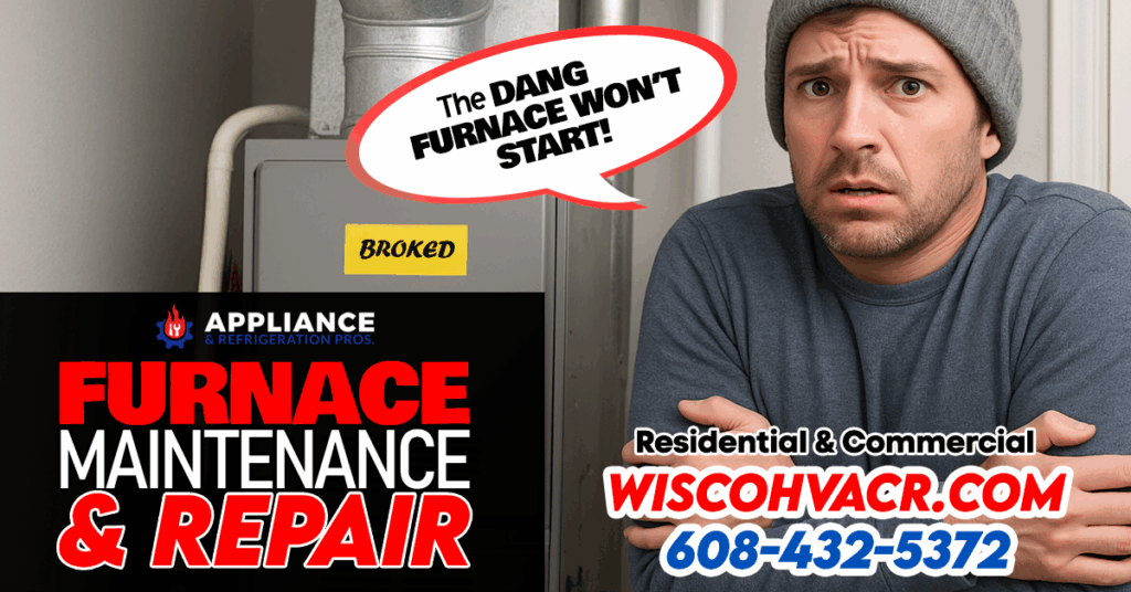furnace-repair-companies-near-wisconsin-dells-baraboo-lake-delton-rome-mauston-pilot light out-adams-wi